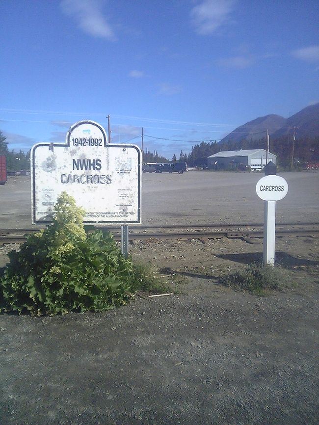 ゴールドラッシュの足跡です。