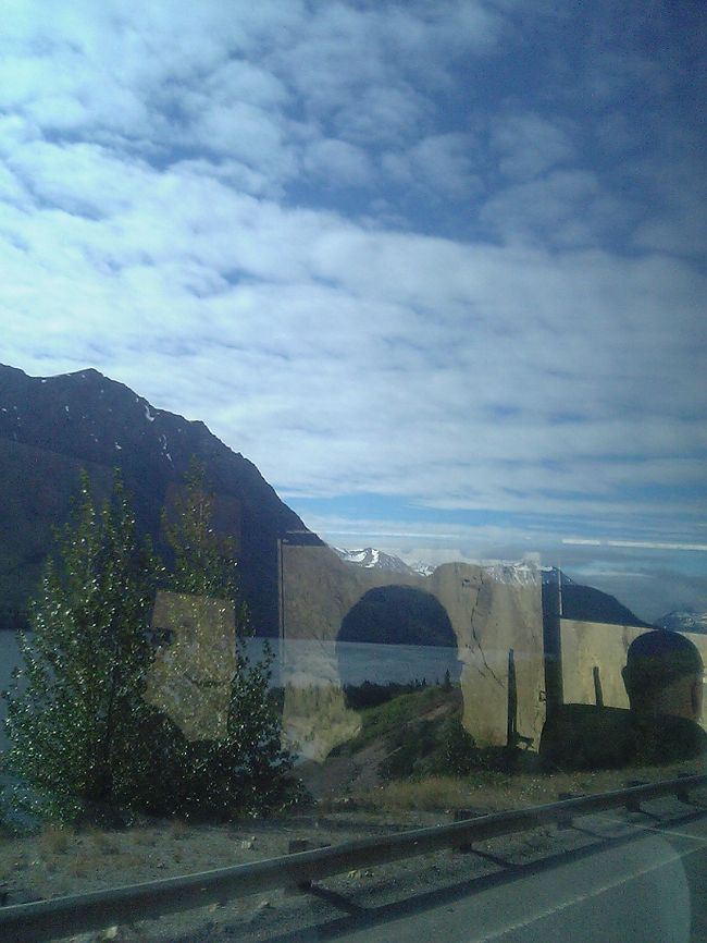 車内からです。