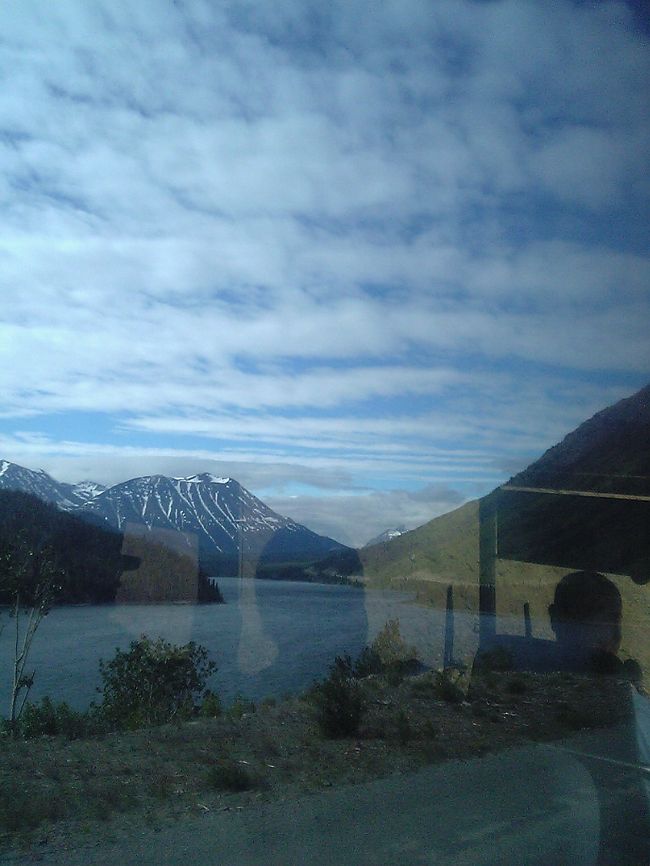 雪山が見え始めました。