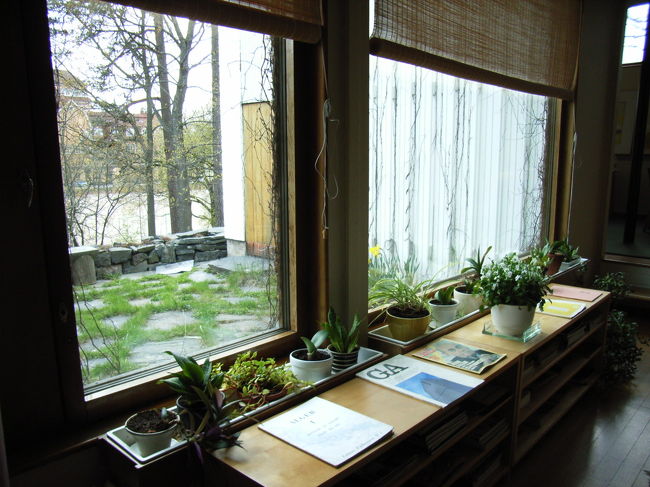 植物もたくさんあって癒される。