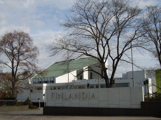 アアルトが設計したフィンランディアホール。