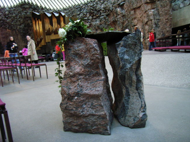 ここにも石が使われている。