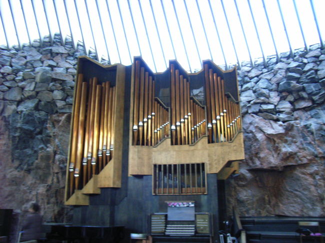 パイプオルガン。