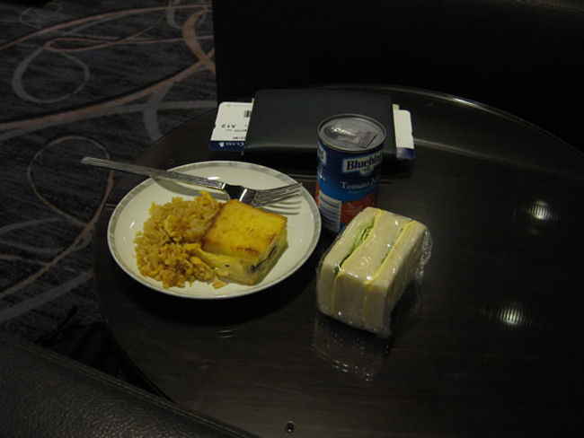 朝食は少なめに。<br />ビールを飲みたかったが、やめた。