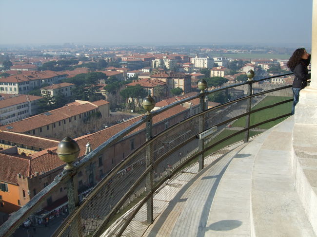 鐘楼がある階の周囲はこんな感じになってます。<br /><br />柵は、、、けっこう低いです。あまり勢い余らないようにご注意ください（笑）