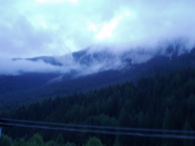 6/29チビアーナ滞在３日目<br />今日は朝から霧がかかっています<br />午前６時