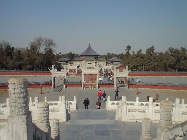 天壇からの眺め。