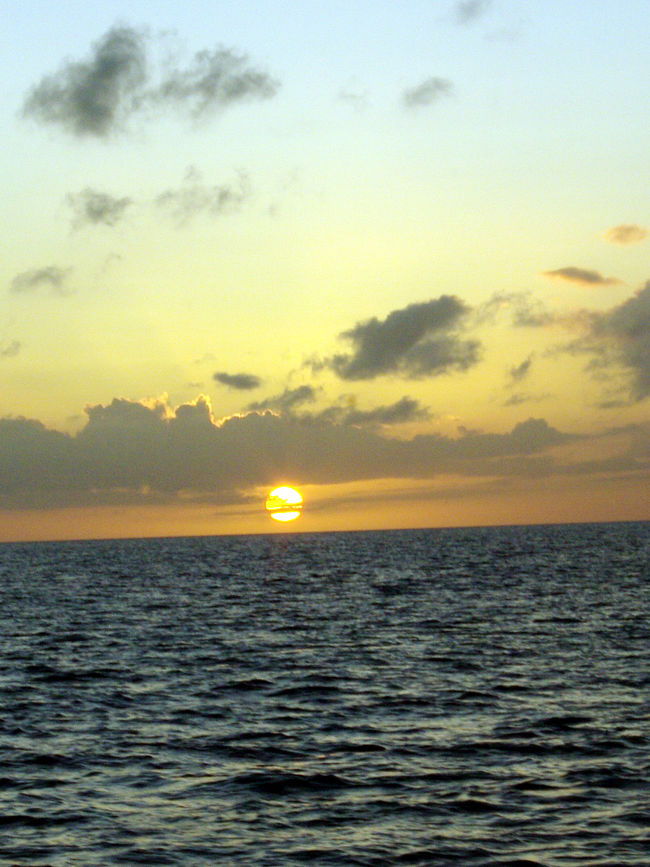 朧月ならぬ、朧太陽・・・。