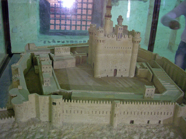 要塞のミニチュア