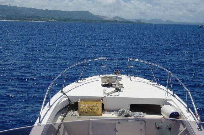 1時間半ほど、つりに興じていました。<br /><br />ほとんど入れ食いで、飽きない。<br /><br />帰りは船長さんに船の上部の操縦席に招待されて、快適クルージング。<br />景色がいい！！<br />