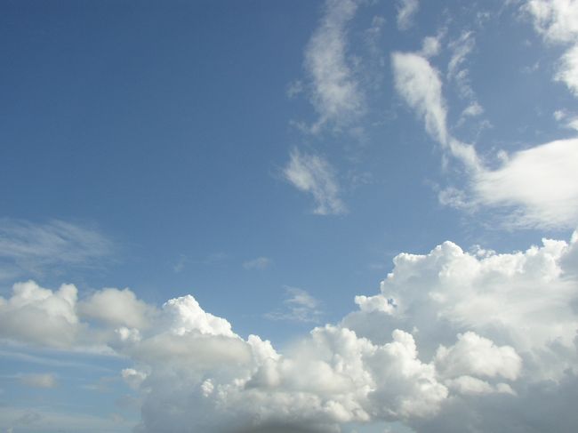 空も綺麗です。