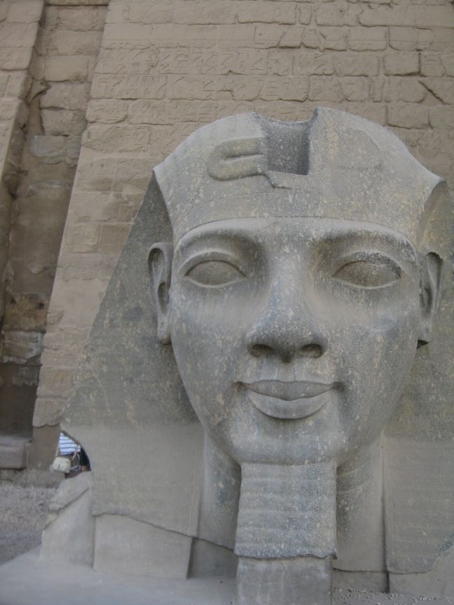 ラムセス２世の頭像