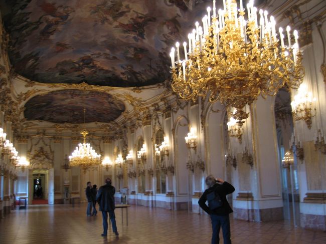 シェーンブルン宮殿の中です。<br />（注）本当は写真禁止です。