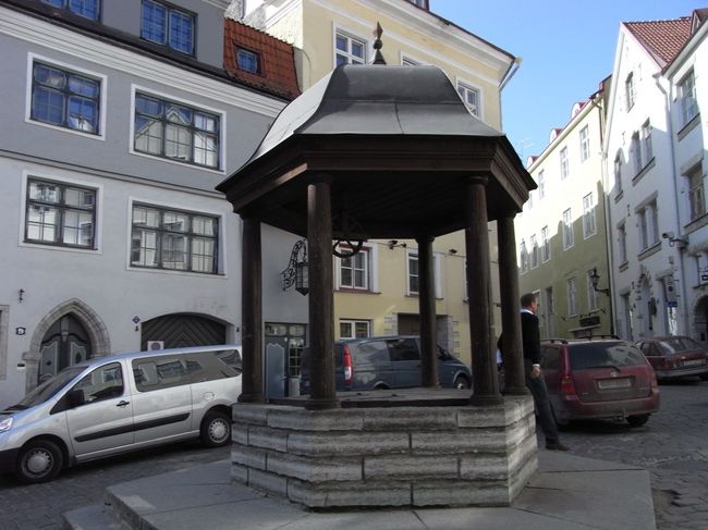 ”猫井戸”。今は使われていないが、その昔、井戸の中に水の悪霊が住んでいて生け贄を捧げなければ井戸を枯らしてしまうと信じられていたらしい。