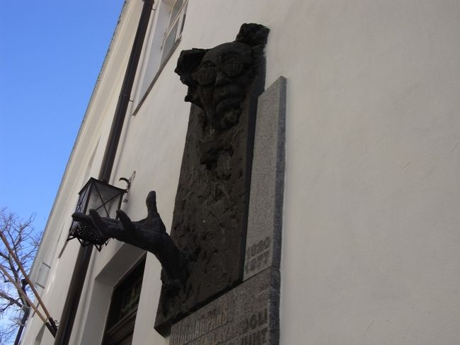 壁にあった素敵な飾り。