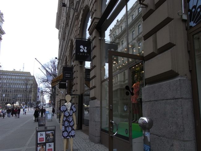 大好きな洋服屋さん、ナンソの路面店。