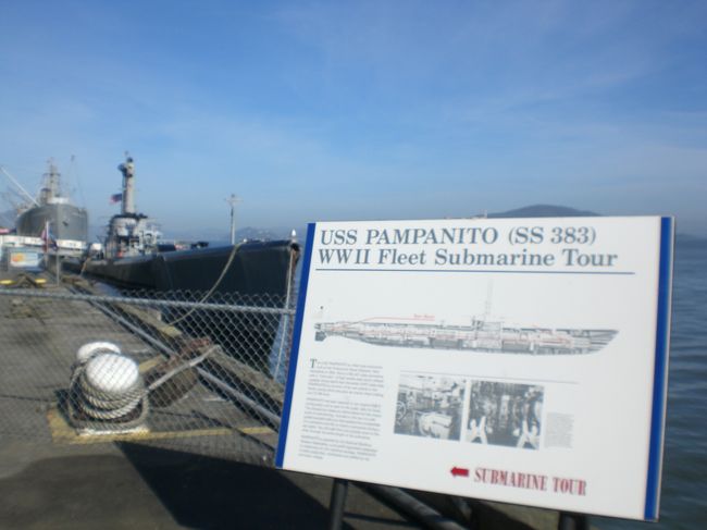 潜水艦パンパニート<br />見学ツアーもあるようです。