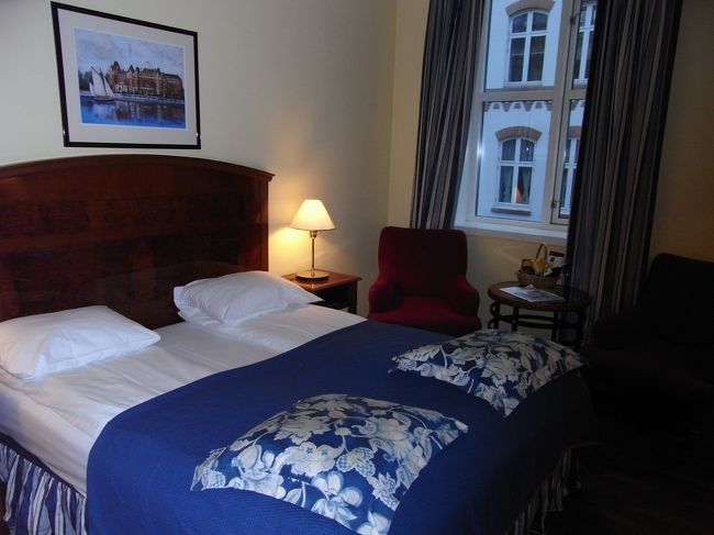 ホテルのお部屋はかわいい。