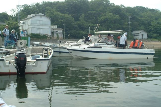 点呼が終わったらとにかく犬島貝塚へと出発でがんす。