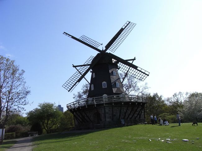 風車。ヨーロッパっぽい。