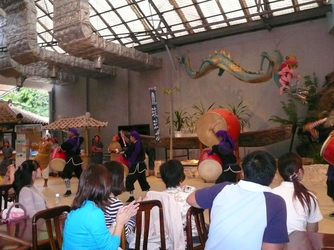 この後観客も含めエイサーを踊りました。