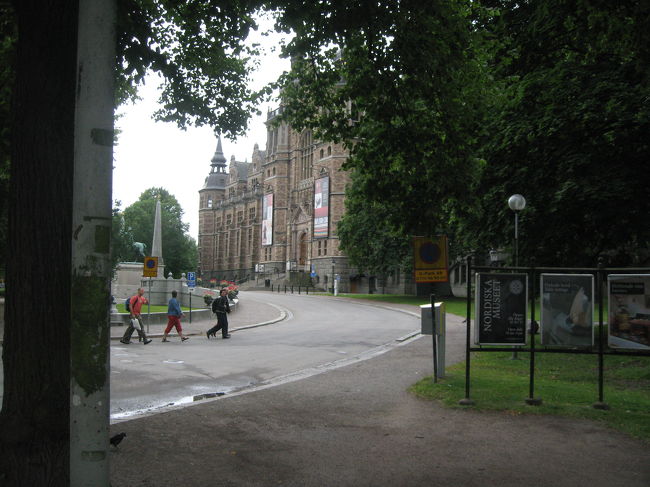 ヴァーサ号博物館の隣にある北方民族博物館です。<br />宮殿風のすばらしい建物ですね。