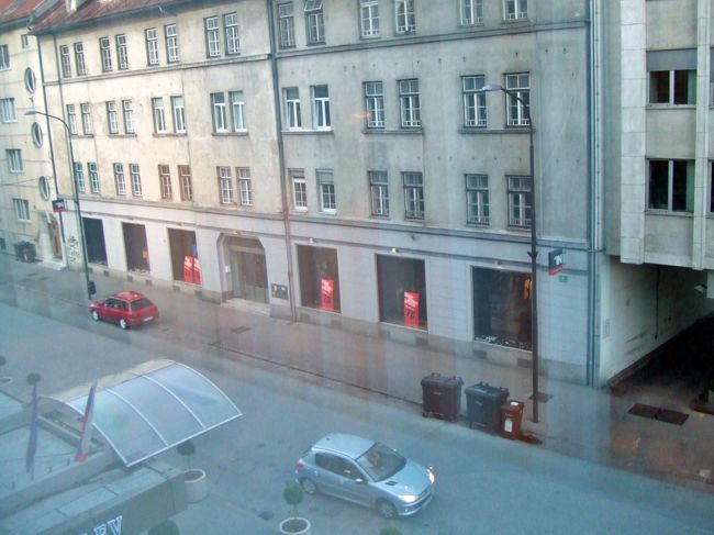 部屋からの眺め。