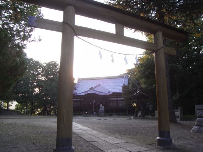 城内にある懐古神社。