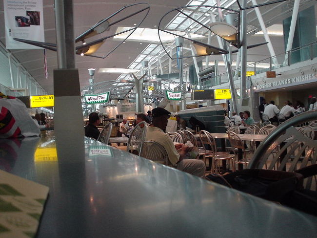 JFK空港内の雰囲気です。<br />トムハンクスが主演の、JFK空港で暮らすといった映画がありましたね。映画はすべて本物に似せたセットだったそうですが。