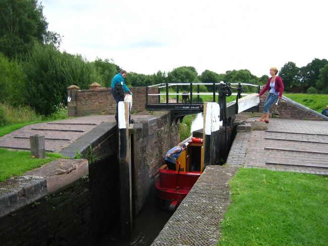 ロック側から見ると、こんな感じ。