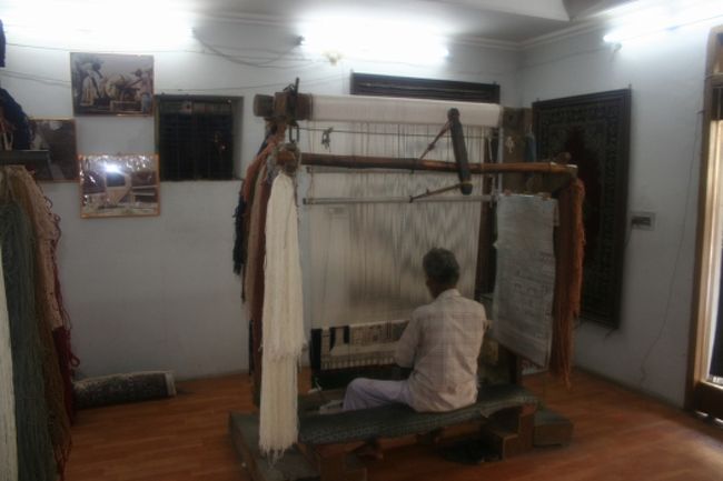 カシミールシルク絨毯