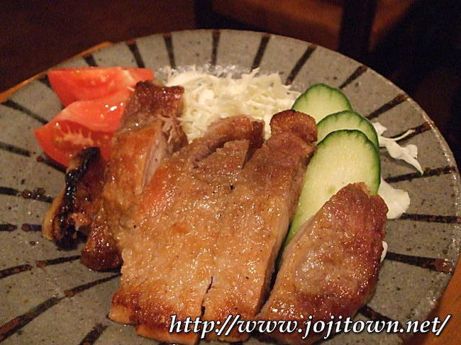 ･2009/7/4<br />今夜の飲み会はとっても楽しかった〜〜〜<br />沖縄からいらした後輩（実は初対面）と、そのお仲間は、とても素敵な方々でした。<br /><br />そして土曜日深夜にお世話になるお店へと中道通りをふらふら歩き、朝が白々明けるまで突っ走っちゃいました。ポークソテー、うまかったです(^_^)v<br />