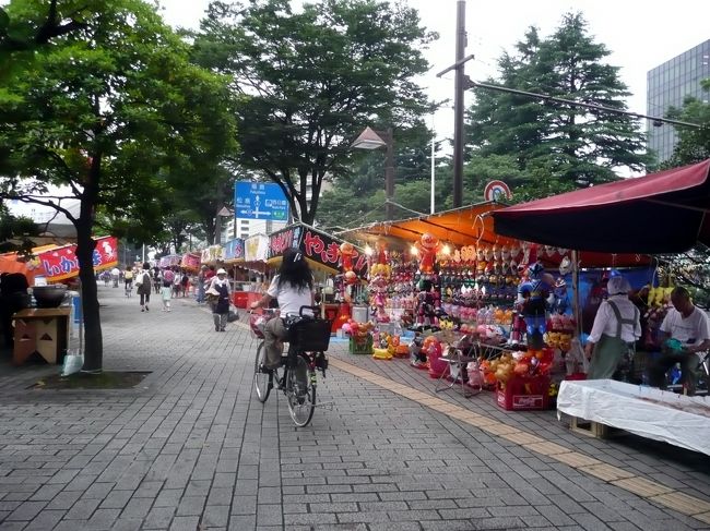 県庁市役所前<br />出店がたくさん！<br />