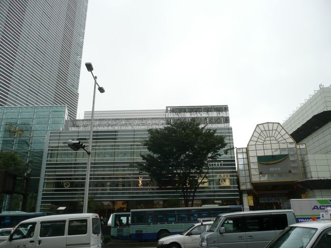 マーブルロードおおまち入り口にある、<br />新しくできた、藤崎さんのタワービル