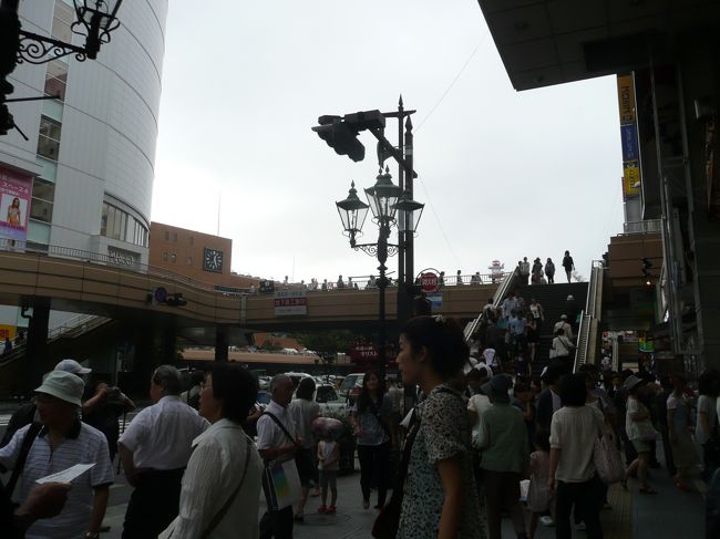 仙台駅に出てきました。