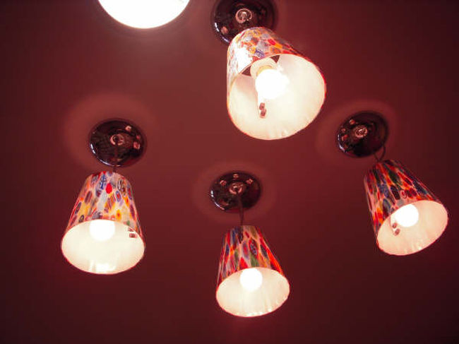 ライトまでもがオシャレ。