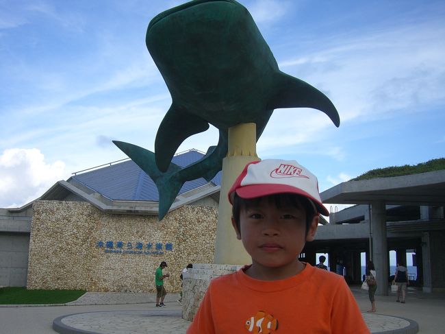 この日はホテルで12時間のレンタカーを借りました。<br /><br />ホテルを朝7時半に出発し、高速で水族館へ。<br />すごく眠く高速でもゆっくり走りましたが、オープン前の9時過ぎには到着しました。<br />この頃はまだ9時半オープンでした。<br /><br />