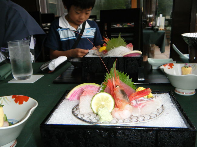 お刺身です。<br />甘エビがおいしかったです。