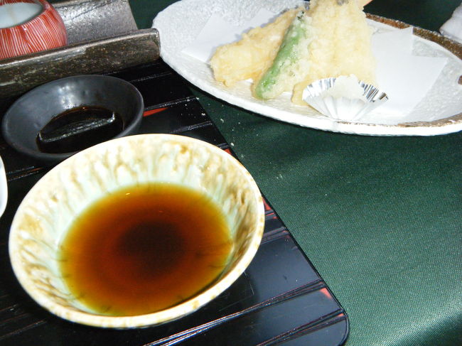 天ぷら、あつあつです。