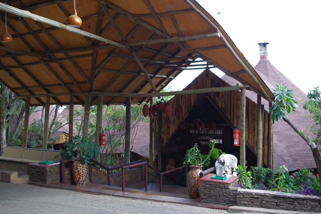 到着！！<br />２泊お世話になる、マラソパロッジです！