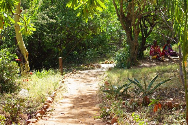 ホテルの敷地内には、