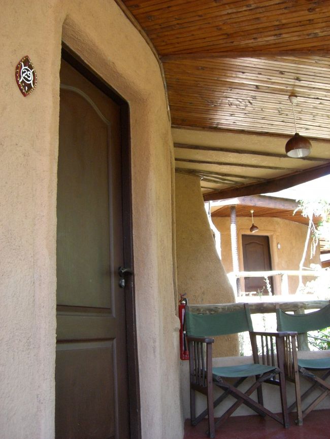 部屋の外にはちょっとしたイス。