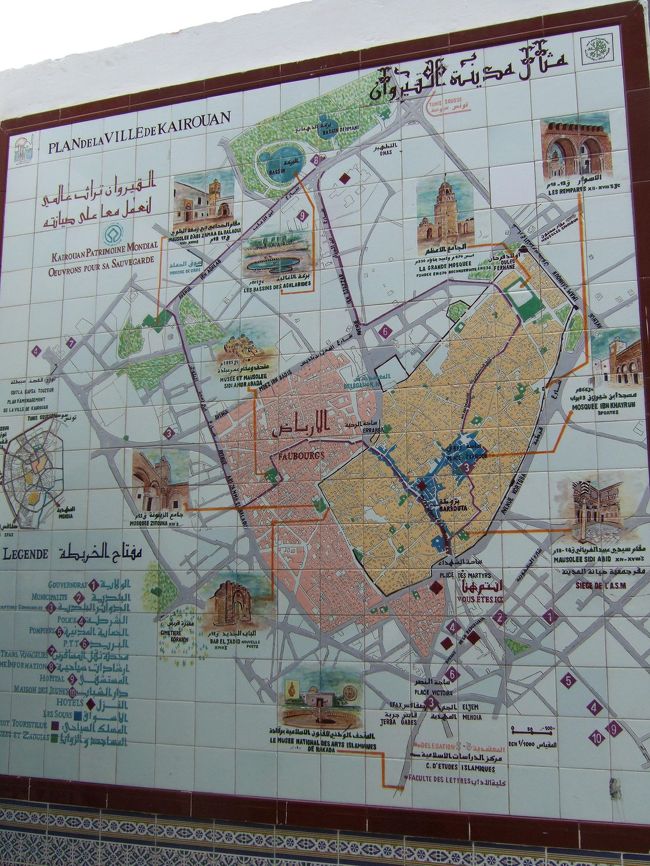 市街の地図です。