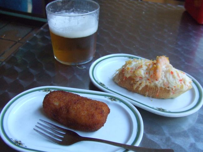 ピンチョスは色々種類があり、店ごとに個性が出ます。