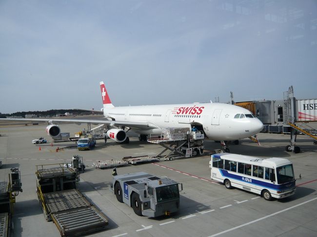 時間もあったので、ＱＴはちょろちょろした。<br /><br />これはスイスインターナショナルエアラインズ。<br />