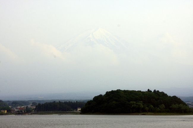 うすらと見える富士山(^^ゞ