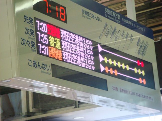 8時代前後は大半が普通電車ですから羽田までは26分程度掛かります