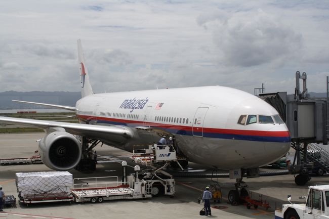 ５月に予約したＭＨのプロモーション運賃（片道込々で15,290円でした）でコタキナバルに向かいます。