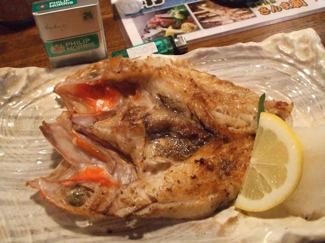 刺身、蟹味噌をいただき、いよいよめんめが焼きあがりました。<br /><br />もぉ〜〜<br />トロけるほど美味しい！