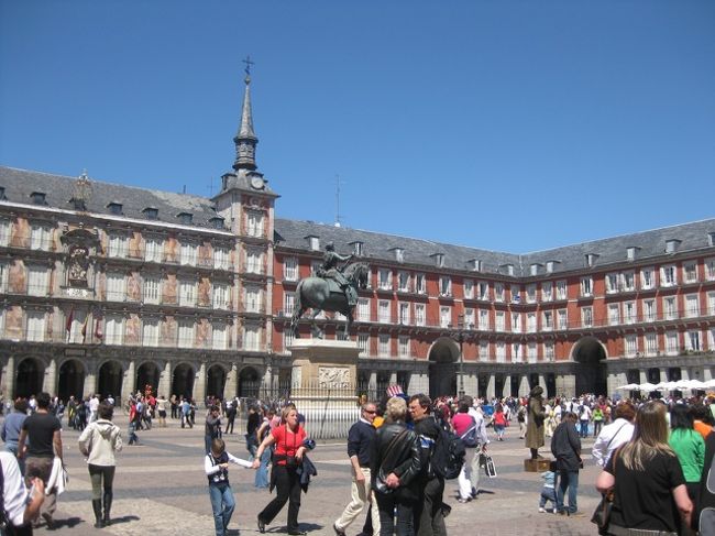 着いたのはマドリッド〜っ！！